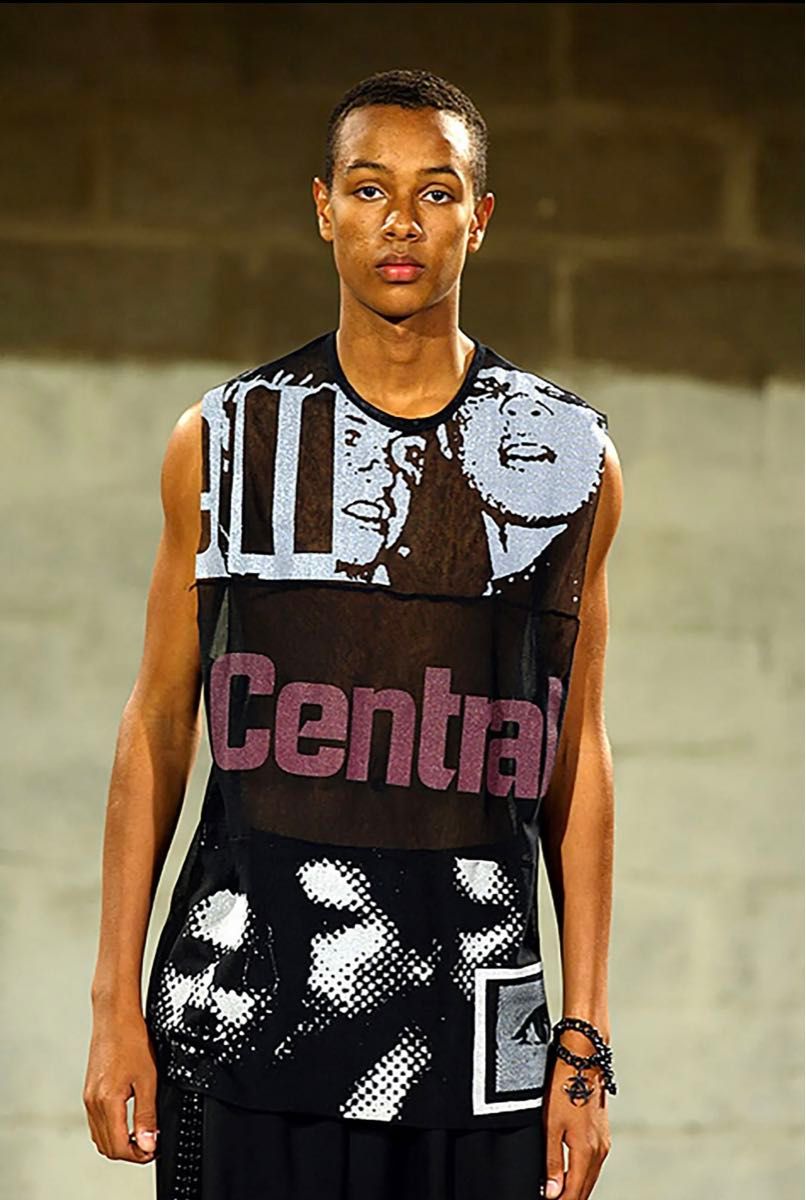 RAF SIMONS ラフシモンズ ノースリーブカットソー 46