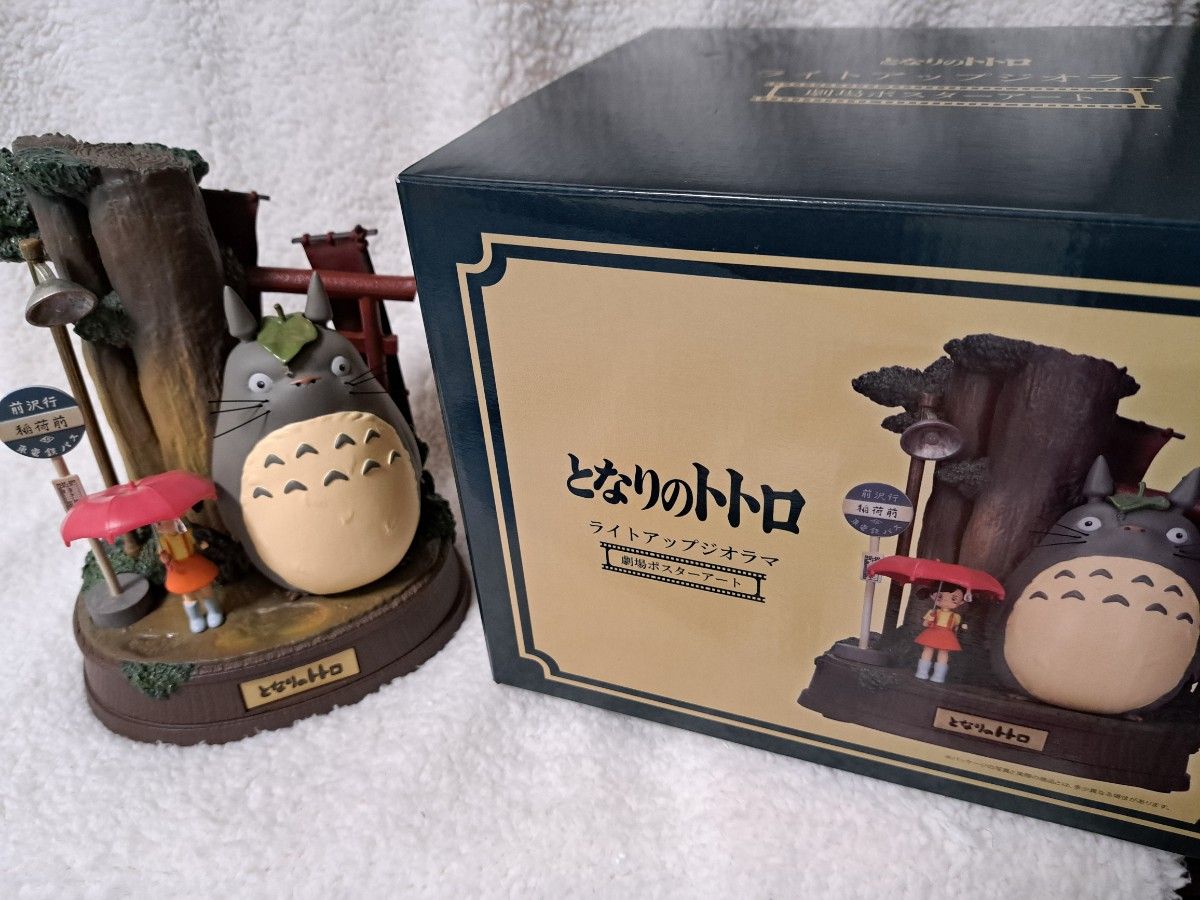 スタジオジブリ となりのトトロ ライトアップジオラマ 劇場ポスター