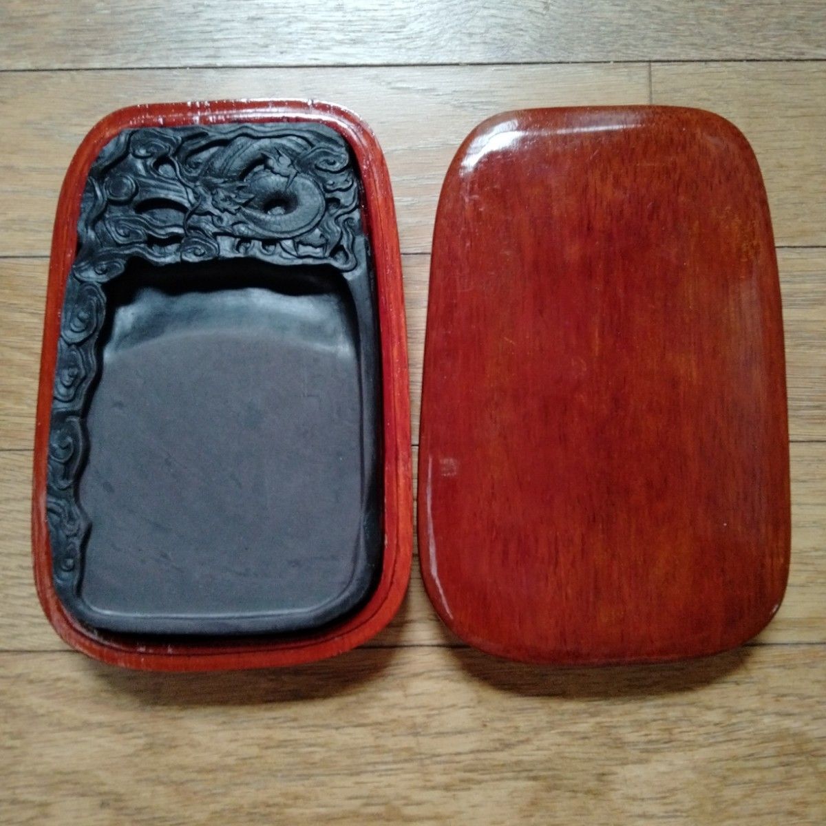 老坑仔巖極品龍雲古端渓硯石】旧家蔵コレクション中国骨董書道古硯貴重