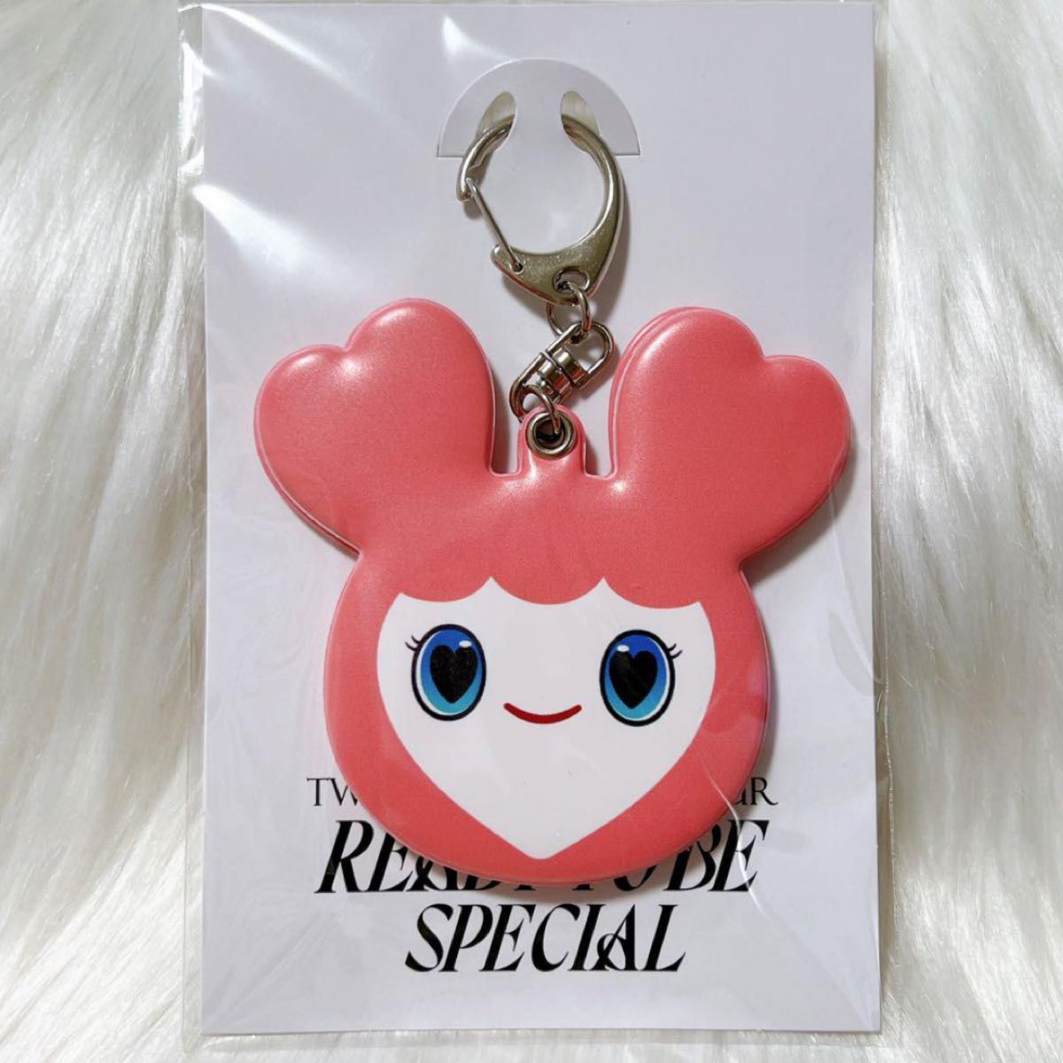 キーホルダー TWICE モモ スライドミラー ミラー 鏡 momo ストラップ