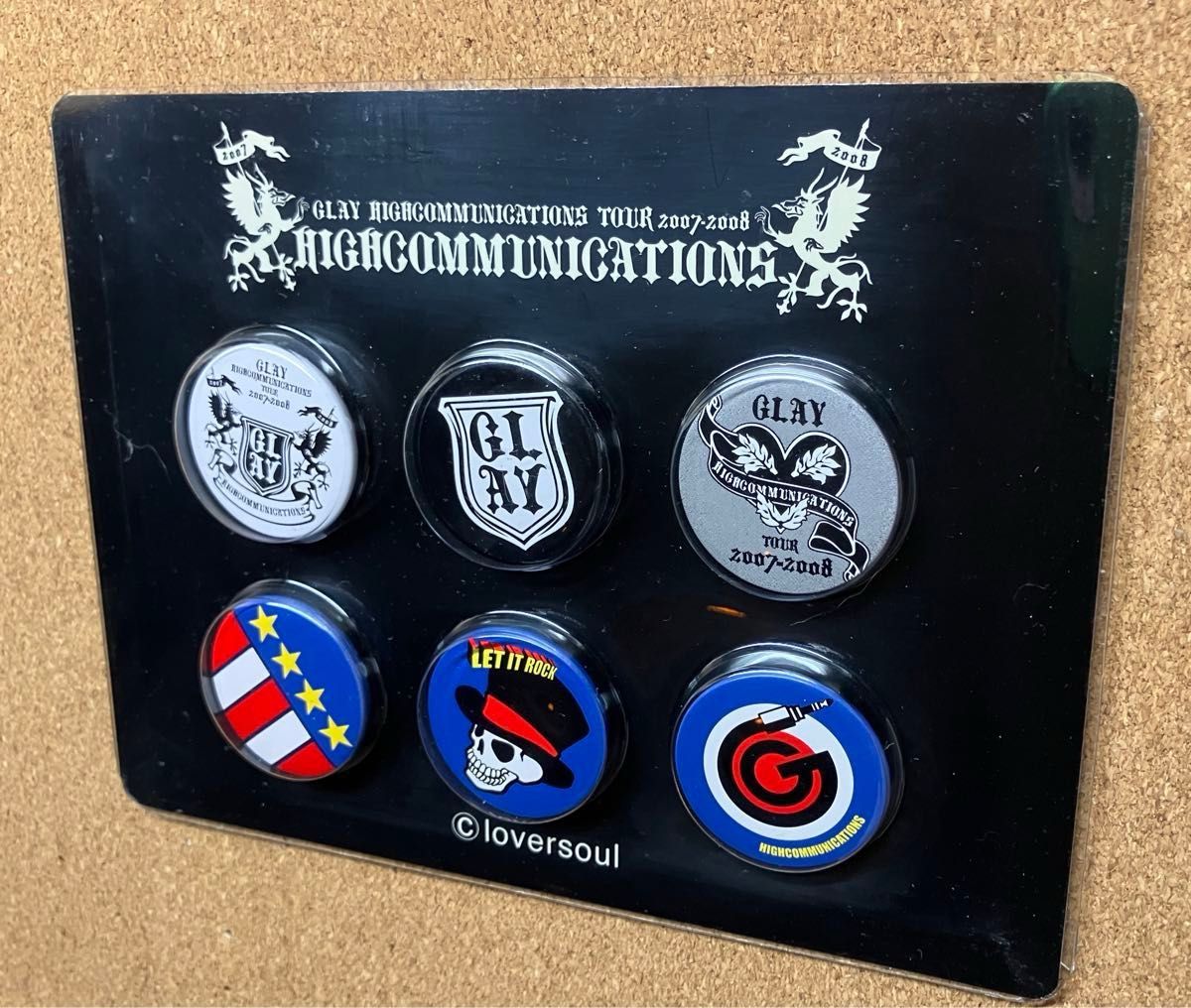 未使用 GLAY Lib CAFE 2008 ＆ GLAYハイコミュニケーションツアー2007