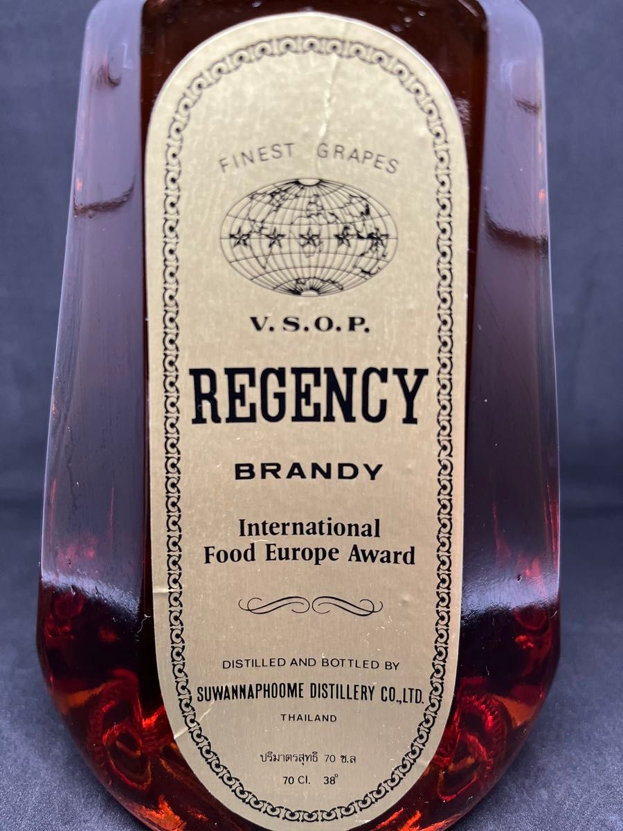 未開封・古酒】REGENCY V.S.O.P. ブランデー 日本未発売 タイ限定