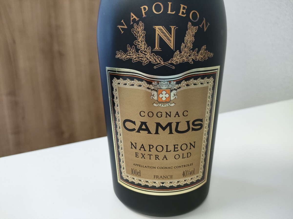 1円～ 古酒 CAMUS カミュ NAPOLEON EXTRA ブランデー 未開栓 1円