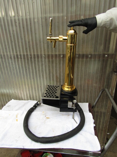 ホシザキの機械についていた生ビールサーバー部品・ドラフトタワー