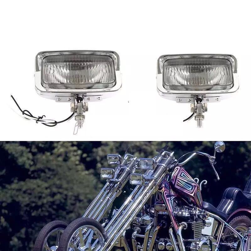 Yahoo!オークション - 国内発送 2個 スクエア ヘッドライト ビンテージ