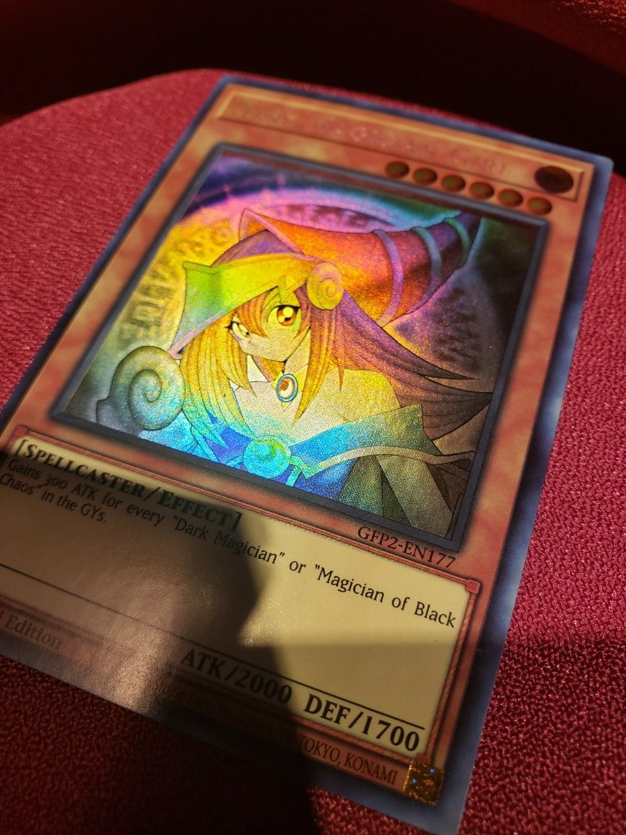 遊戯王 ブラックマジシャンガール ホロ ゴースト レア 英語 GFP2 EN177