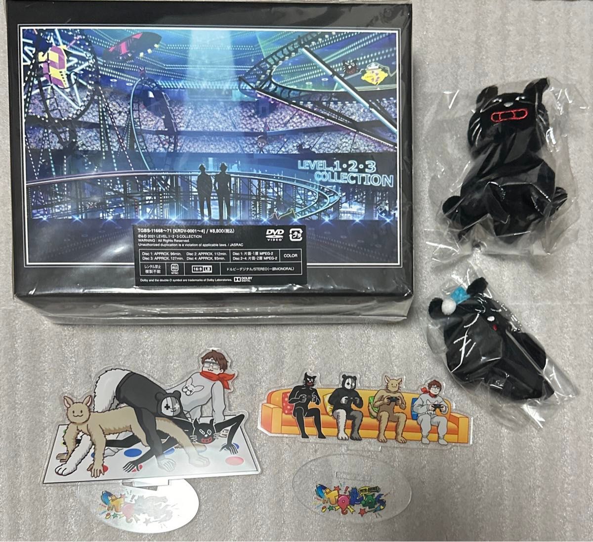 LEVEL1・2・3 collection キヨ レトルト 実況者 Blu-ray 2枚組 BOX入り