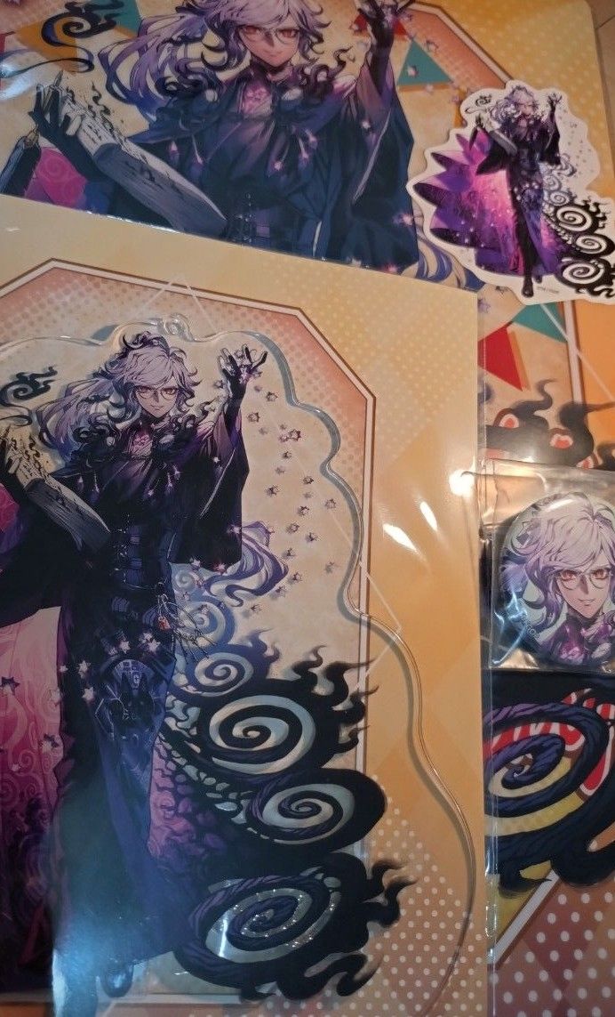 FGO 霊基召喚缶バッジ 巌窟王モンテ・クリスト伯爵 イドモン 霊基缶