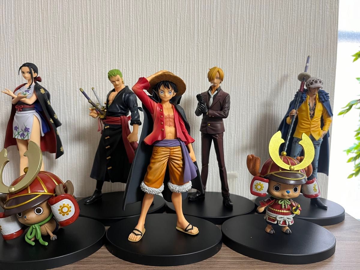 ワンピースワノ国グラメンルフィゾロナミロビンロー麦わらの一味