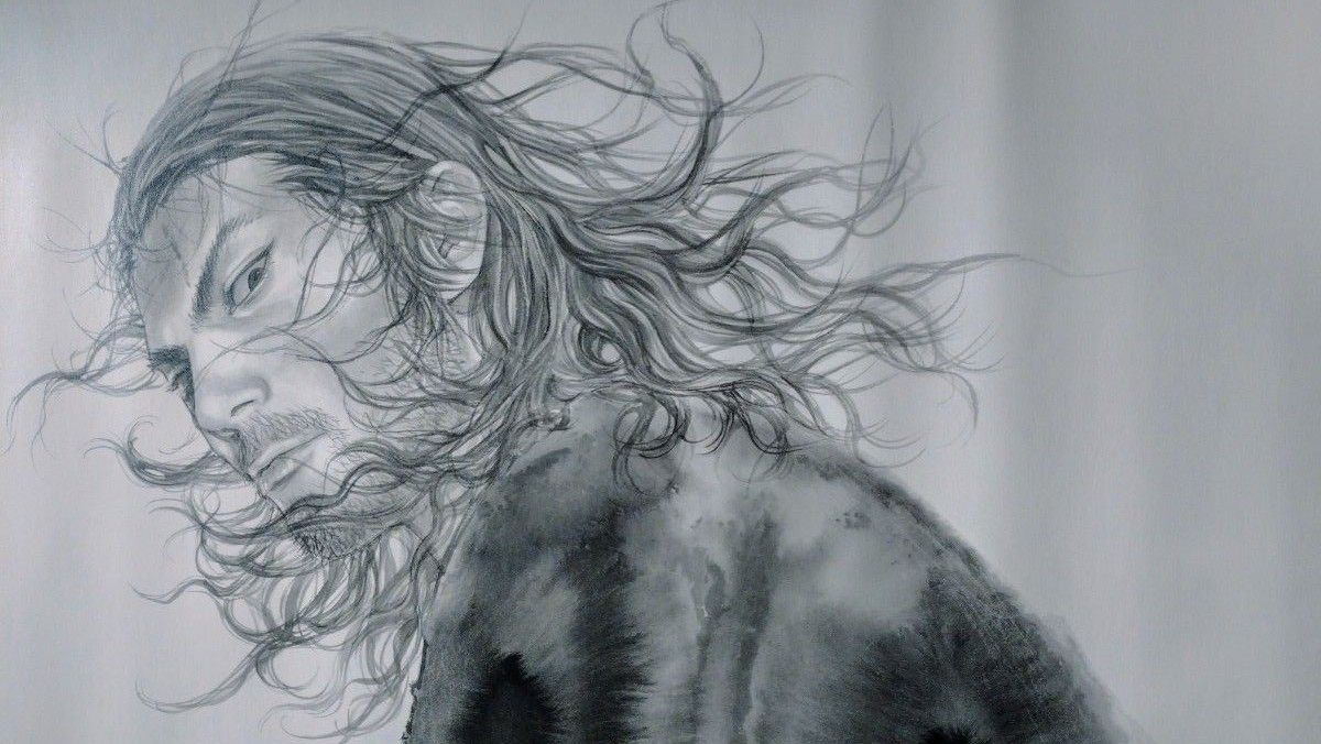 未使用新品】 バガボンド B1ポスター 井上雄彦 最後のマンガ展 限定