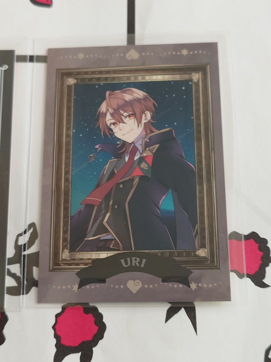 N うり うりりん 額縁 等身 魔法学園 カラフルピーチ からぴち トレカ