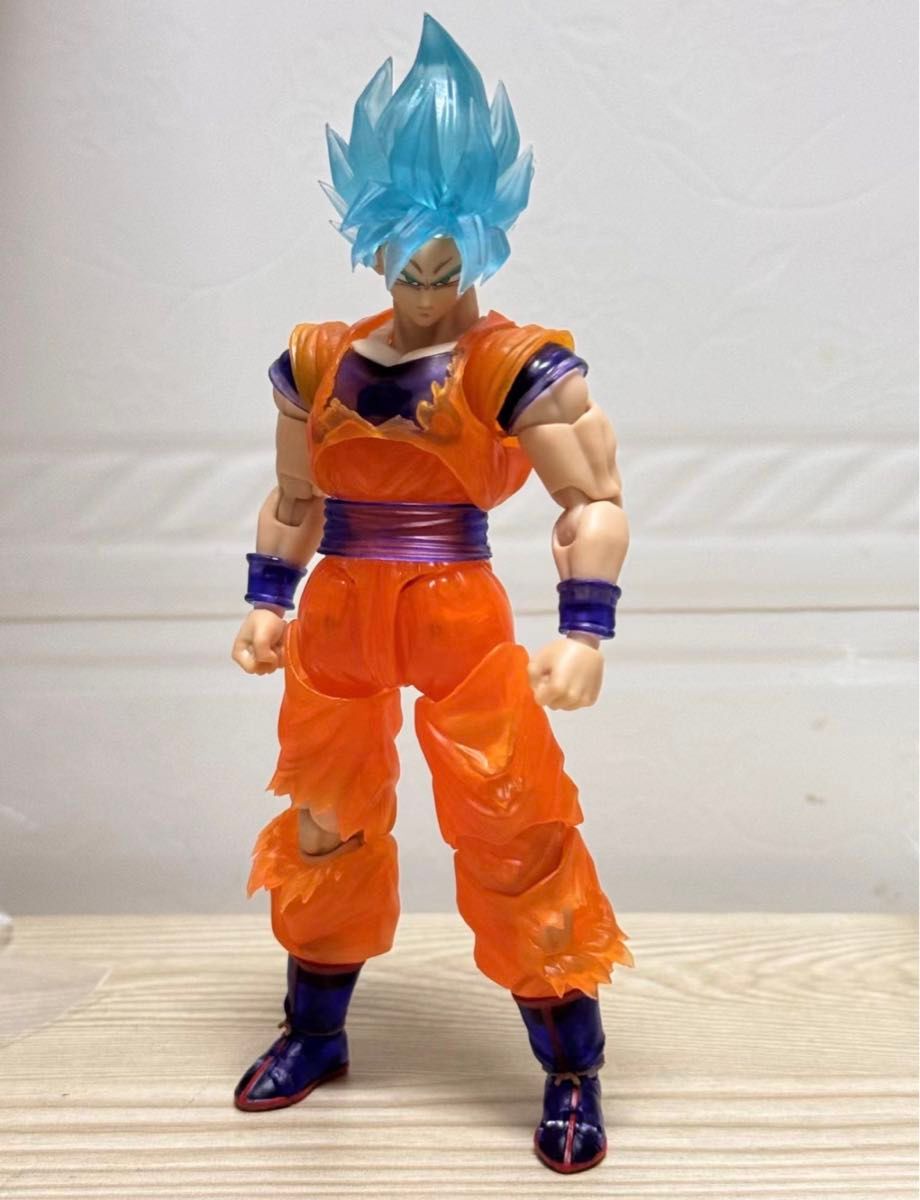 海外限定s h figuarts スーパーサイヤ人2&ブルー孫悟空 クリアカラー