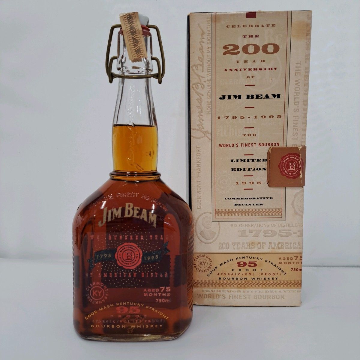 ウイスキー ジムビーム JIM BEAM 750ml 200周年記念ボトル