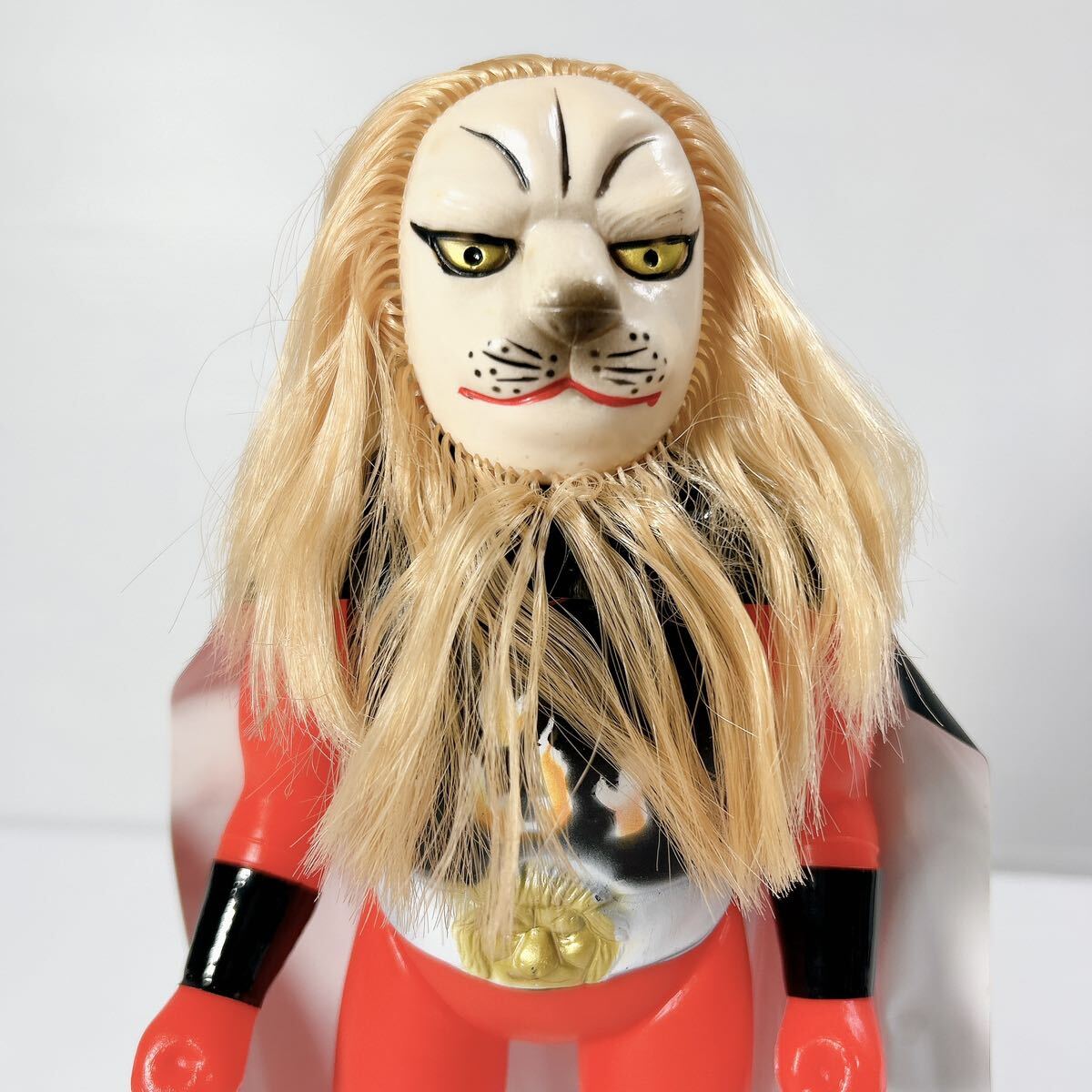 ソフビ 当時物 ライオン丸 無版権 パチ 宇宙怪獣シリーズ 未開封 激