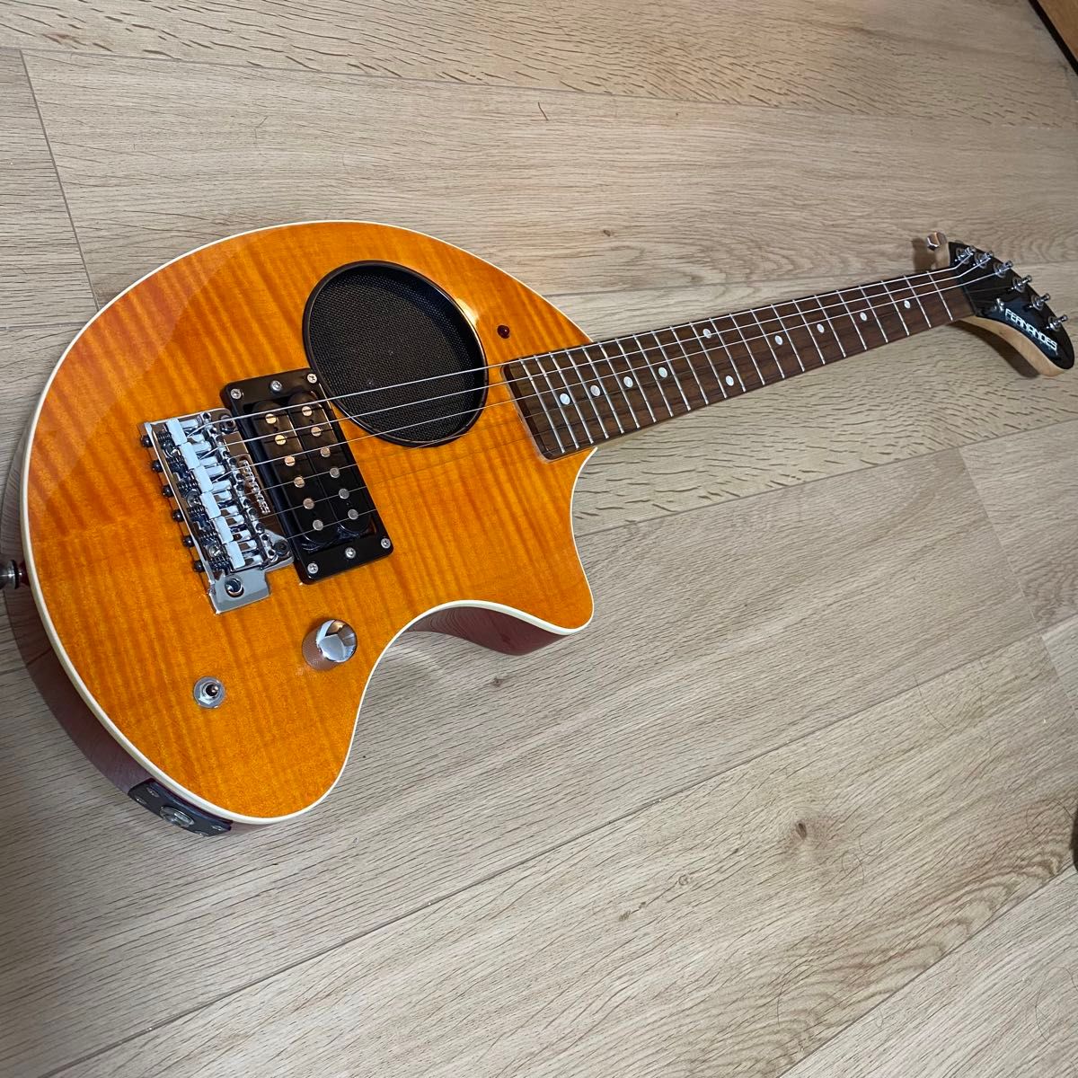 最終値下げ 新品未使用品 フェルナンデス ZO-3 エレキギター 虎目 トラ