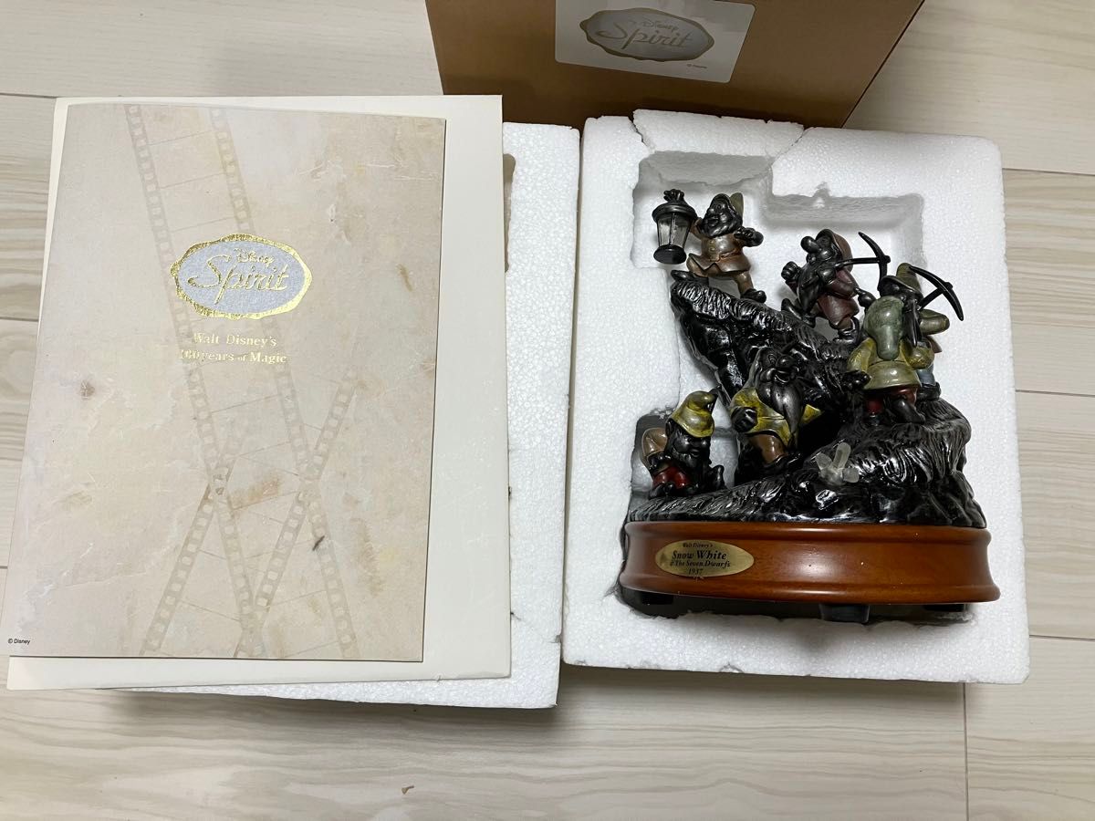 ディズニー白雪姫ルームランプ置物希少ライト希少フィギュア