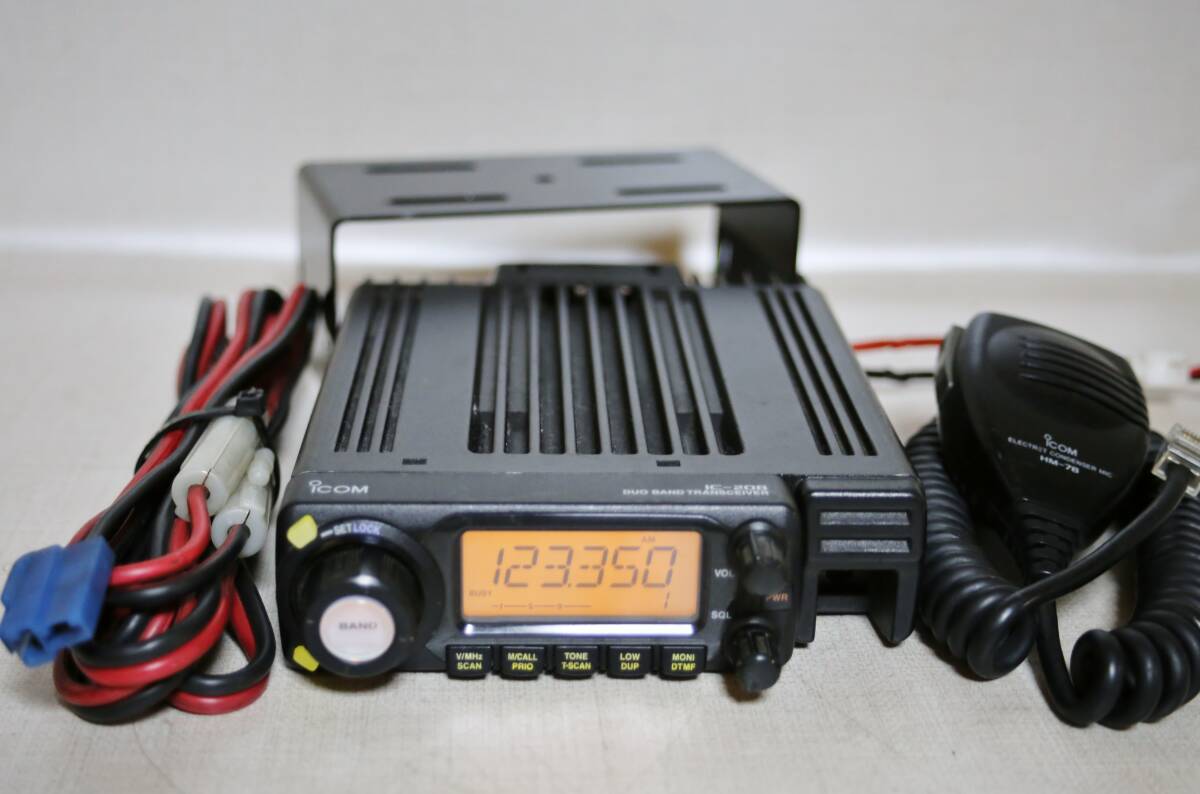 ☆IC-208 145⁄433MHz 20W 新スプリアス ICOM アイコム☆ IC-208ICOM