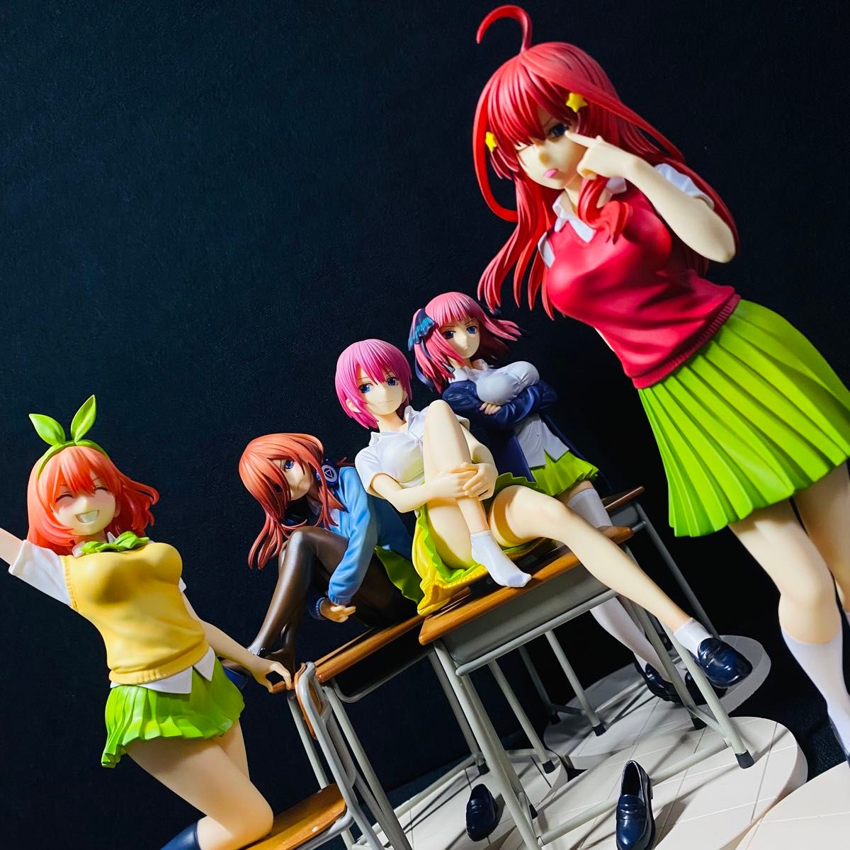 五等分の花嫁 フィギュア☆中野一花・二乃・三玖・四葉・五月☆ まとめ