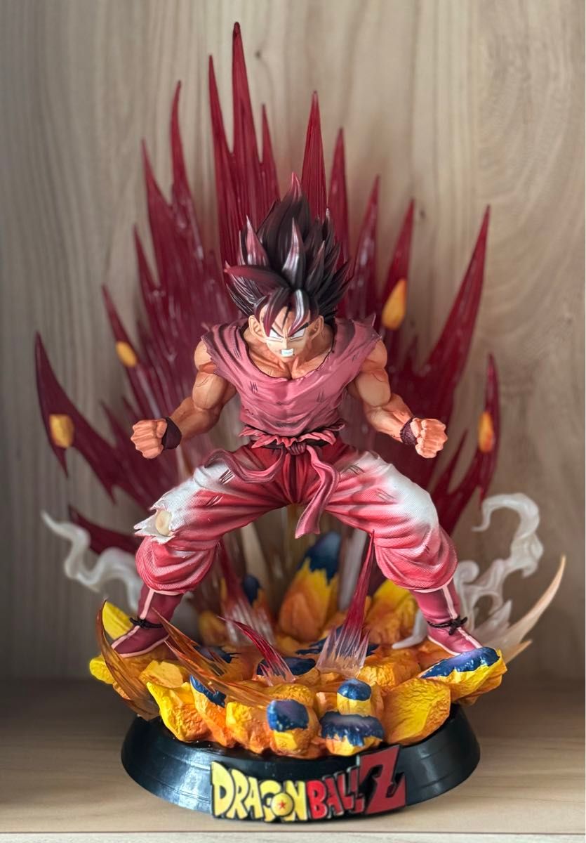 ドラゴンボール孫悟空界王拳ガレージキットフィギュア