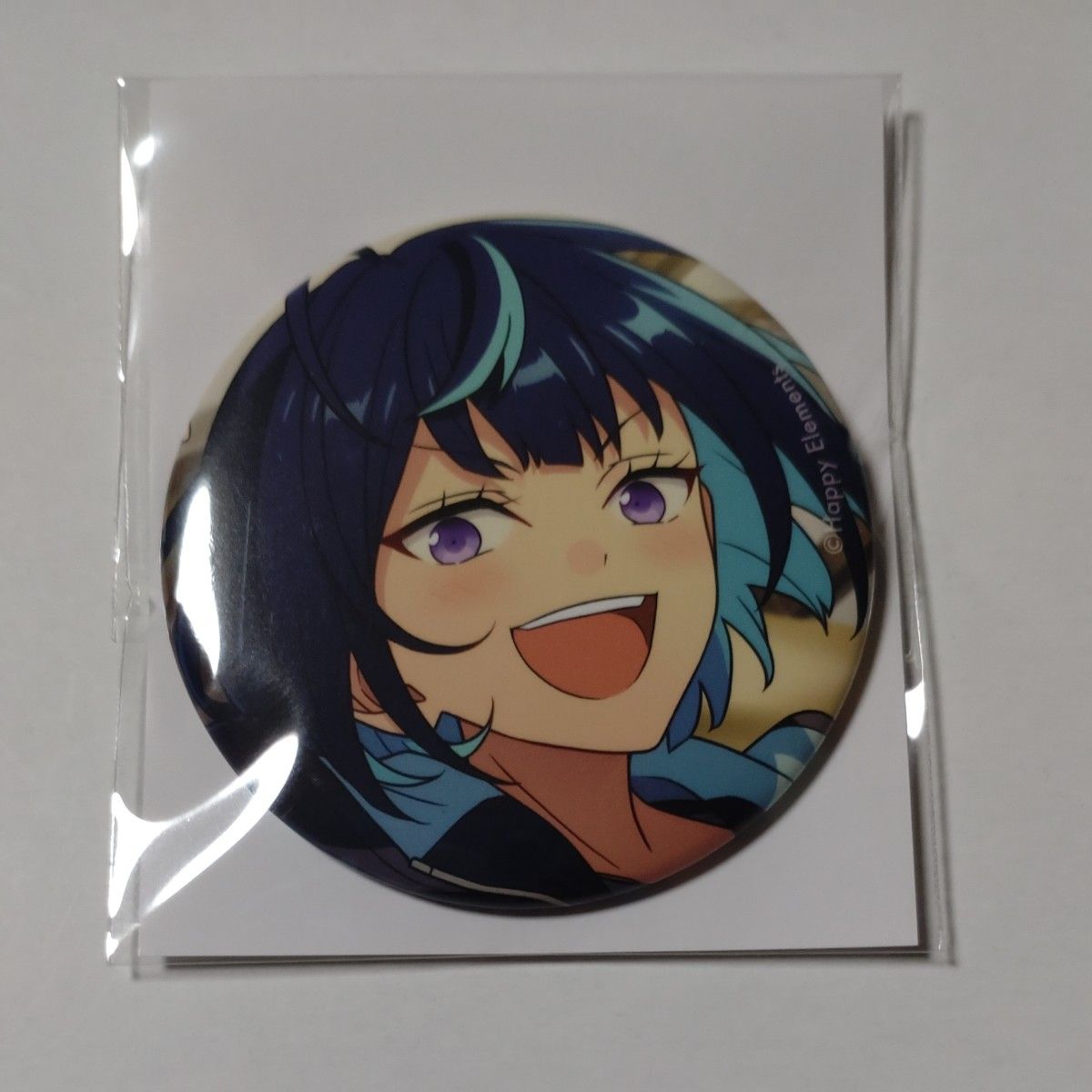 あんスタ 冴霧笑主 おまんじゅう cafe 缶バッジ バースデーカード｜冴霧