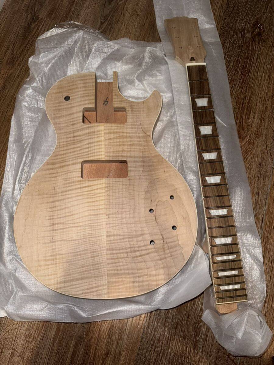 SALE，安い エレキギター自作キット P90レスポールタイプ LesPaul レス