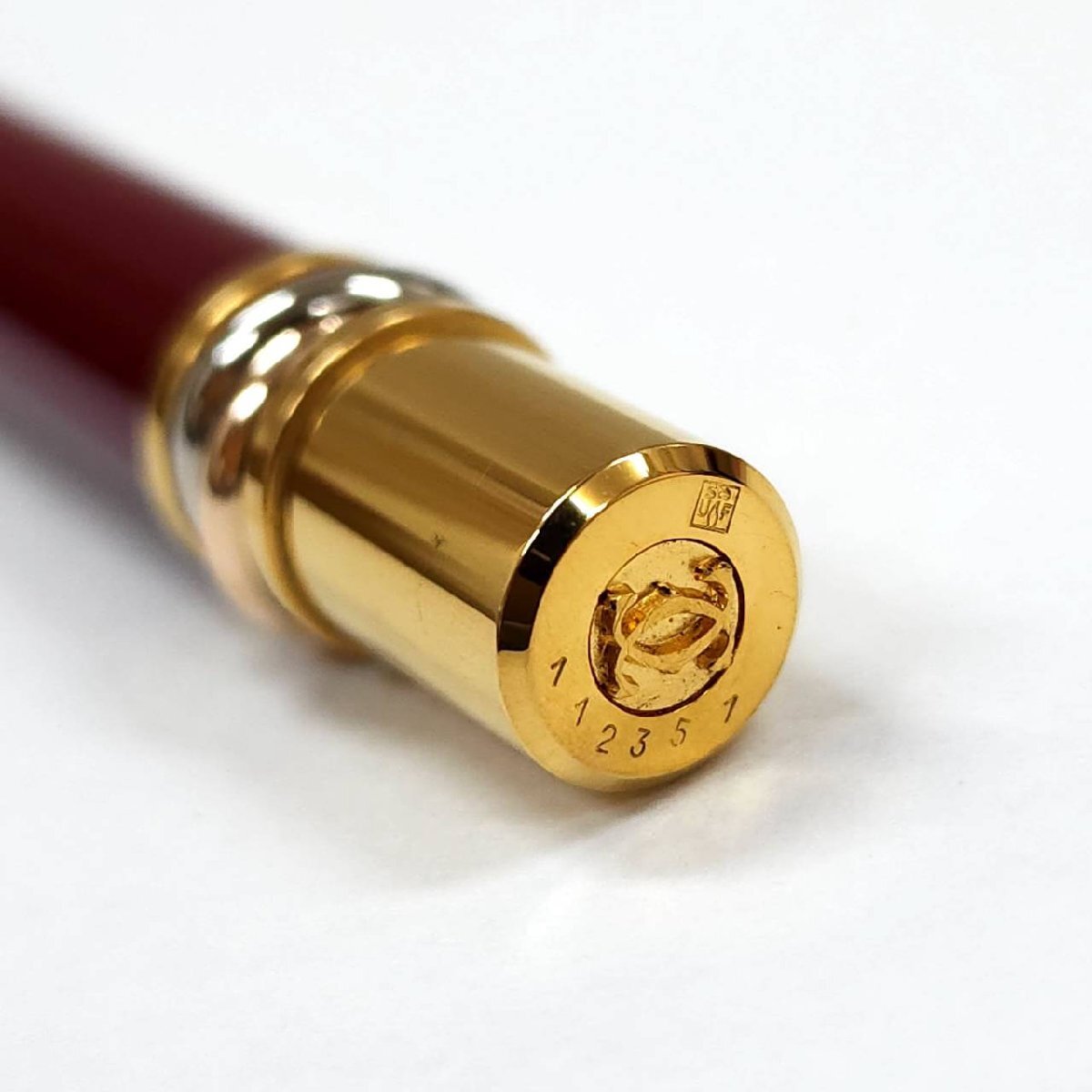 Cartier カルティエ ボールペン トリニティ ツイスト ボルドー 箱 国際