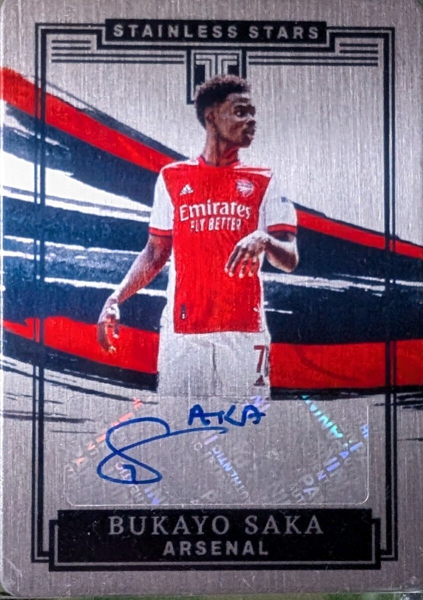 Panini Bukayo Saka Auto ブカヨ サカ サイン カード