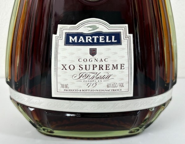 Q10228 未開栓! MARTELL COGNAC XO SUPREME 未開栓 マーテル
