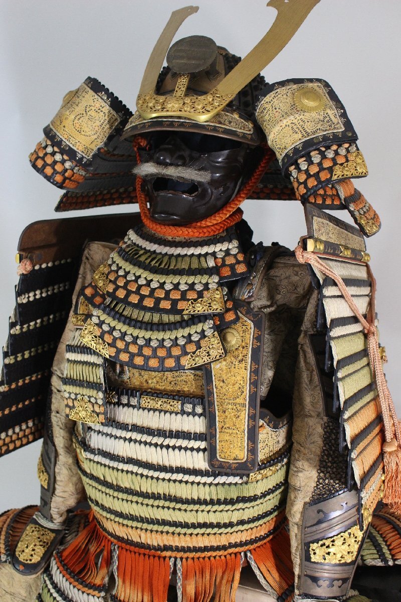 名工 甲冑師 加藤一冑 作 豊臣秀次 「獅子噛鹿角兜」 戦国武将 ミニ兜