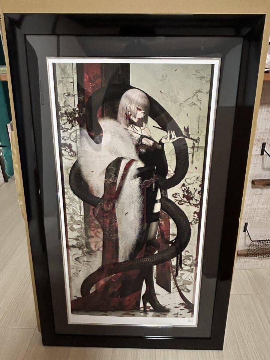 皐月恵-荘厳華麗- Yahoo!オークション - 版画 アールビバン 皐月恵