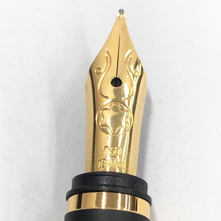 Mont Blanc モンブラン 万年筆 ペン先750 箱付き【CHBBB014】