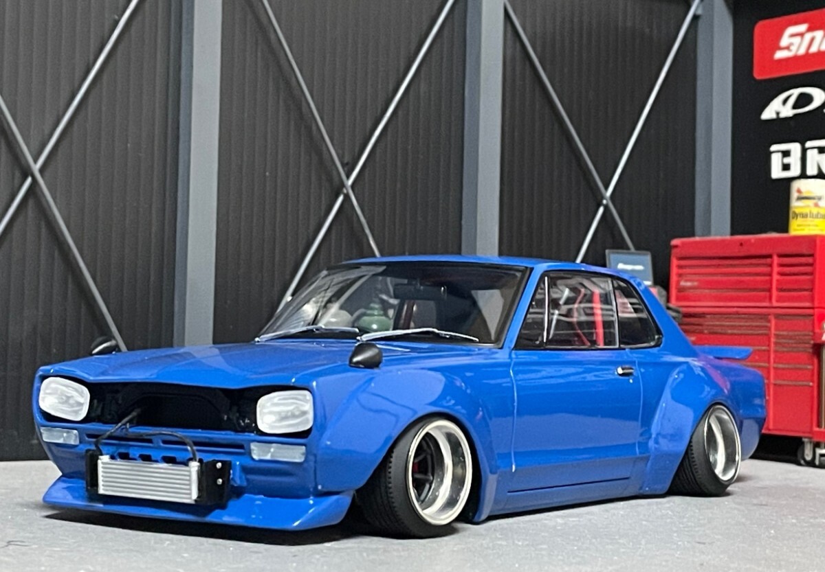 AUTOart 1/18 ハコスカGT-R改ワークス街道レーサー仕様 AUTOart 1/18