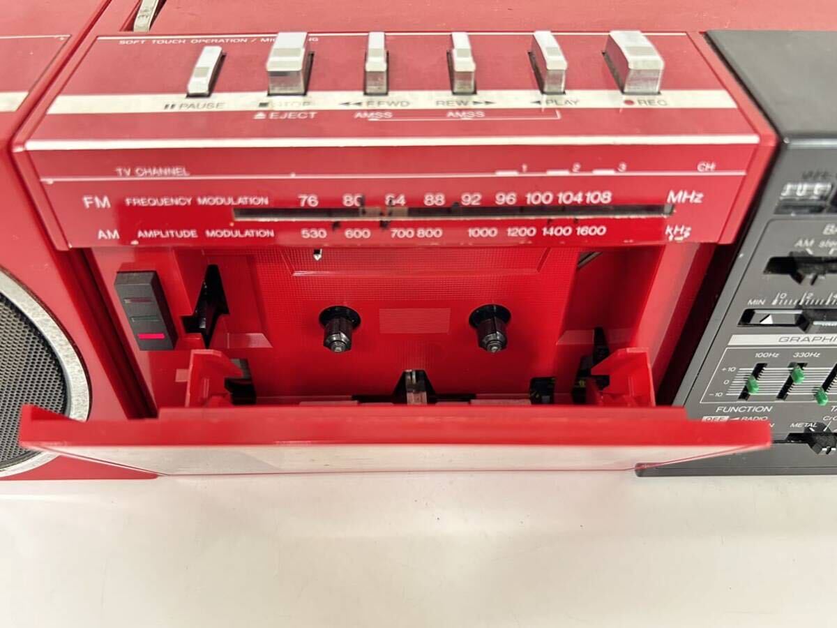 SANYO サンヨー ラジカセ MR-FF2 SEPARATE 2WAY SPEAKER SYSTEM AM FM