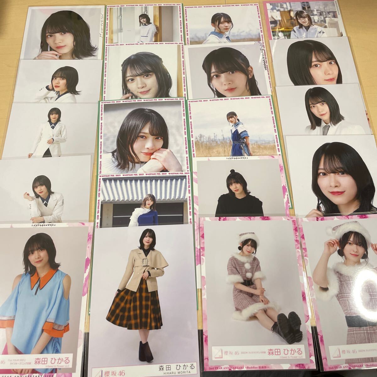 櫻坂46 森田ひかる 生写真 まとめ売り