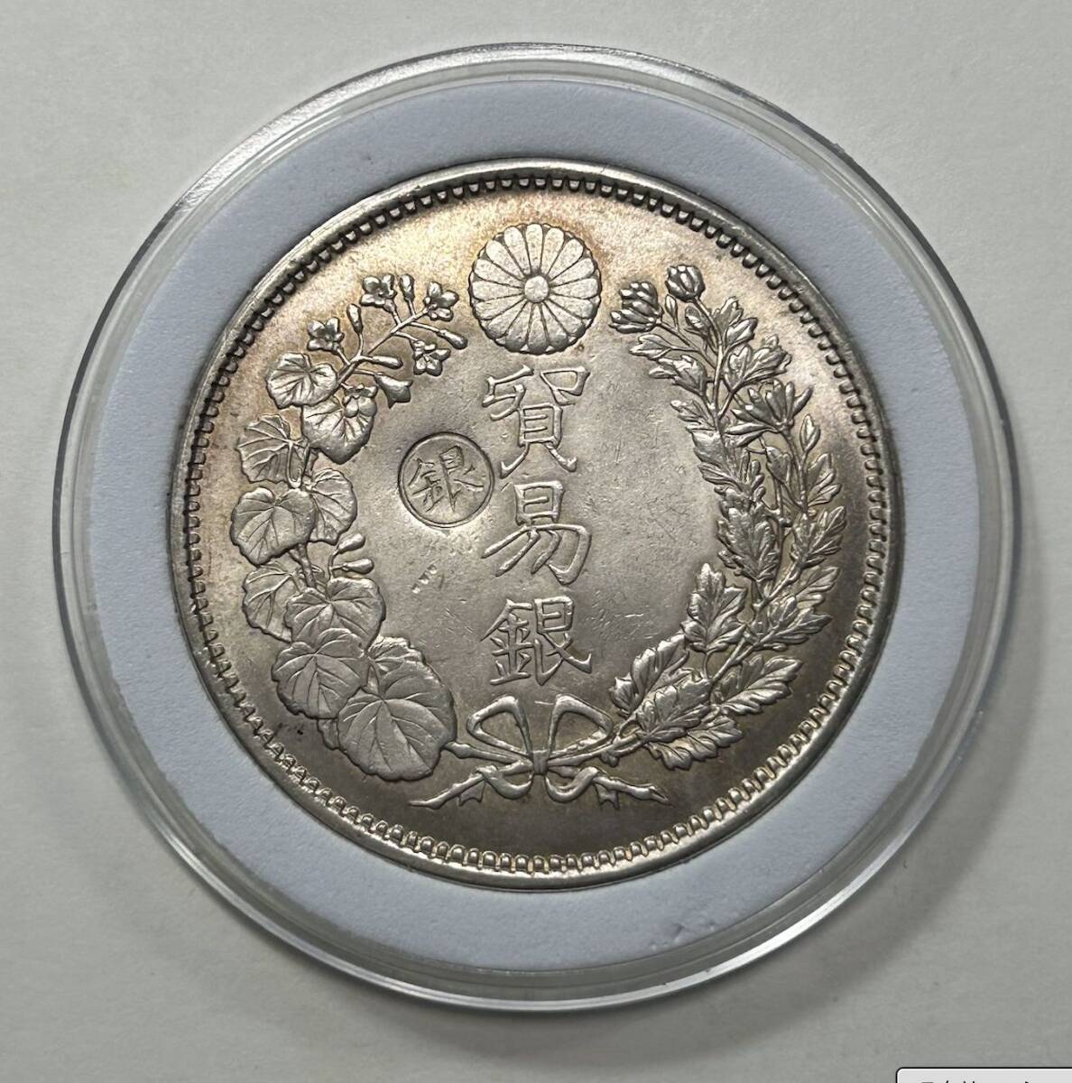 貿易銀 明治10年 一圓銀貨 1903 日本 明治36年 1円銀貨(小型) NGC MS
