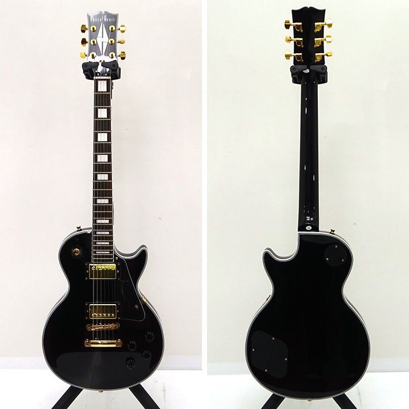 ☆中古☆Photogenic エレキギター レスポールカスタム ブラック ソフト