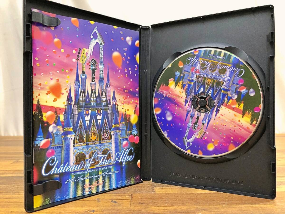 アルフィー DVD パンフレット 2018年 非公式版 Chteau of The Alfee