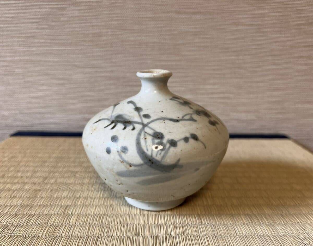 Yahoo!オークション - 【古伊万里 染付油壷】伊万里焼ナズナ文染付油壺