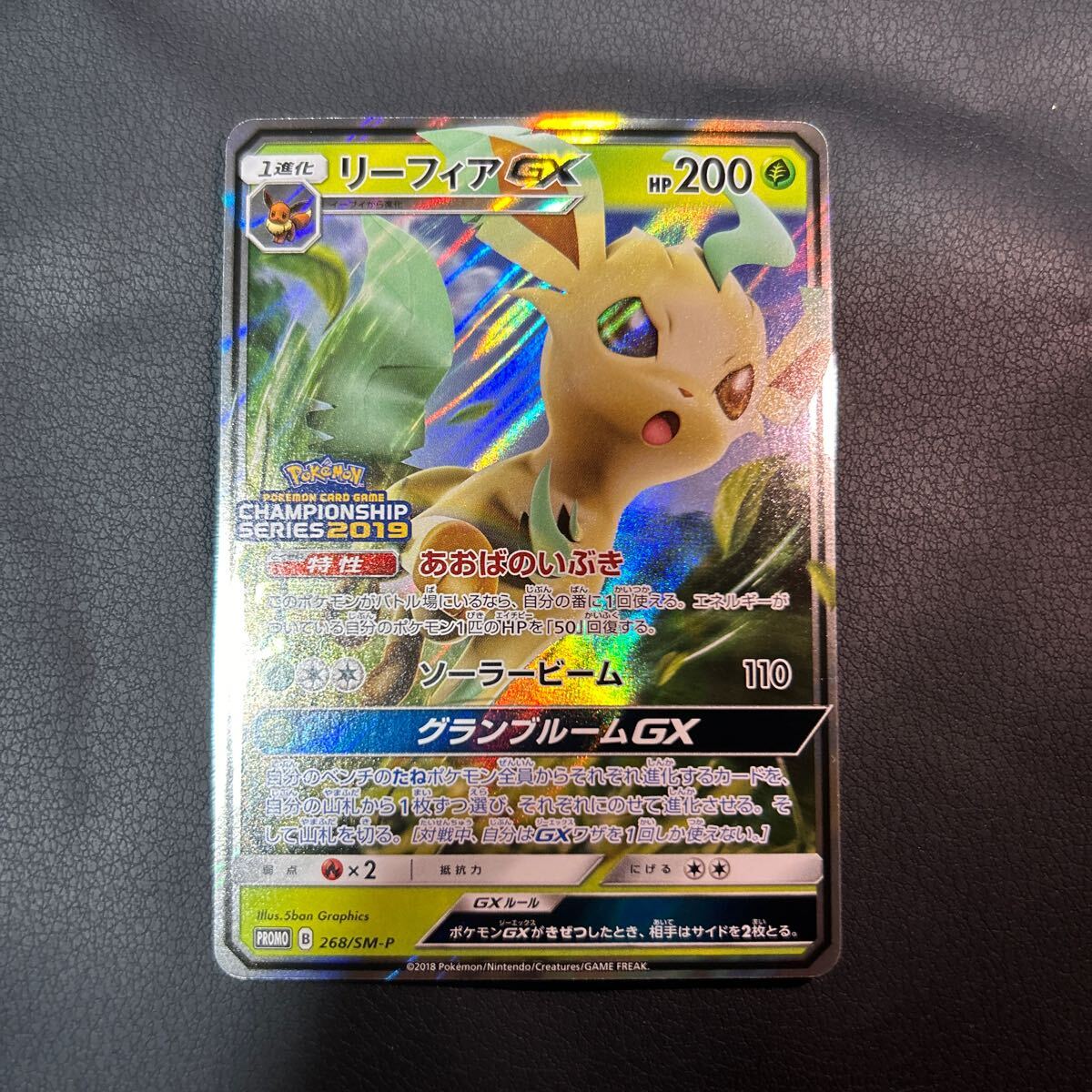 ポケモンカード リーフィアgx 2019チャンピオンシップ プロモ