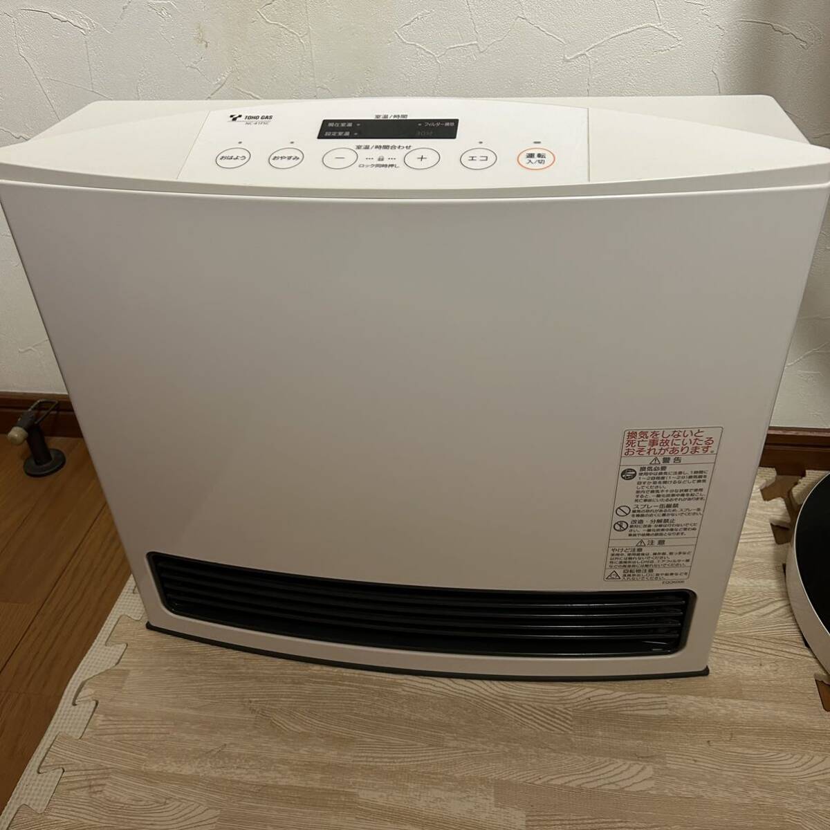 ☆未開封☆ノーリツ ガスファンヒーター GFH-4003S-W5 LPガス ガスホース付