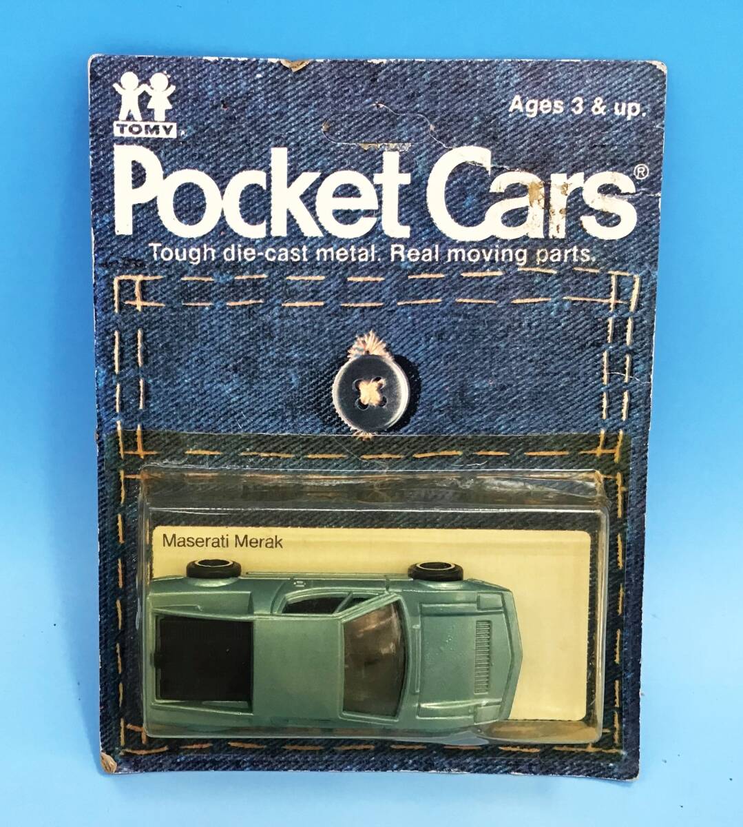 未開封 当時物 TOMY トミカ POCKET CARS マセラティ メラク 日本製