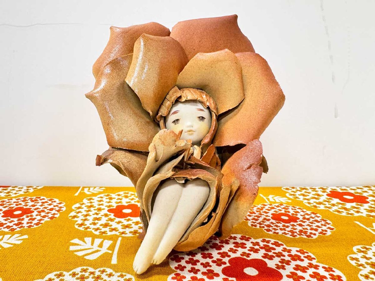 Yahoo!オークション - 創作人形 陶器人形作家 竹内祥子 森の妖精 女の