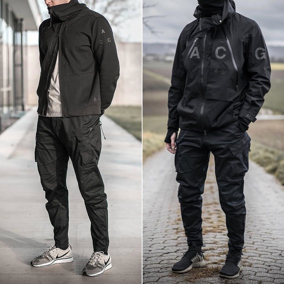 NIKE LAB ACG Cargo Pants 黒 ACRONYM ナイキ アクロニウム エロルソン