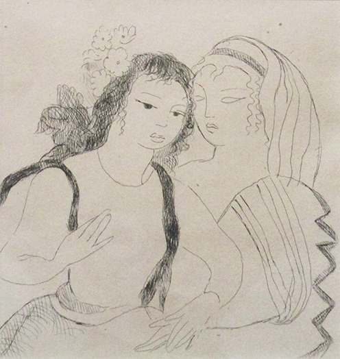 サッフォー詩集」マリーローランサンのエッチング 挿絵 180部出版