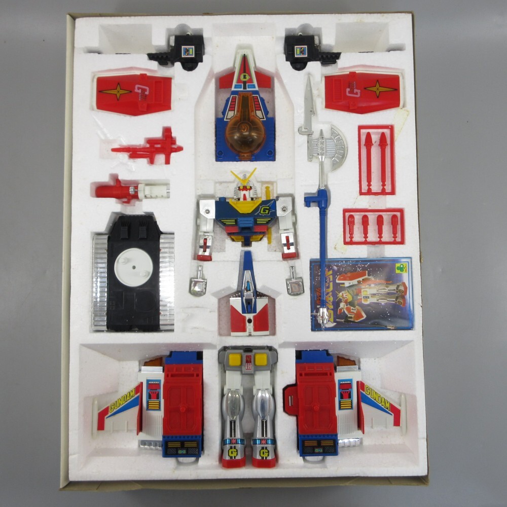 1円〜 クローバー 機動戦士ガンダム DX合体セット ダイカスト 箱付き