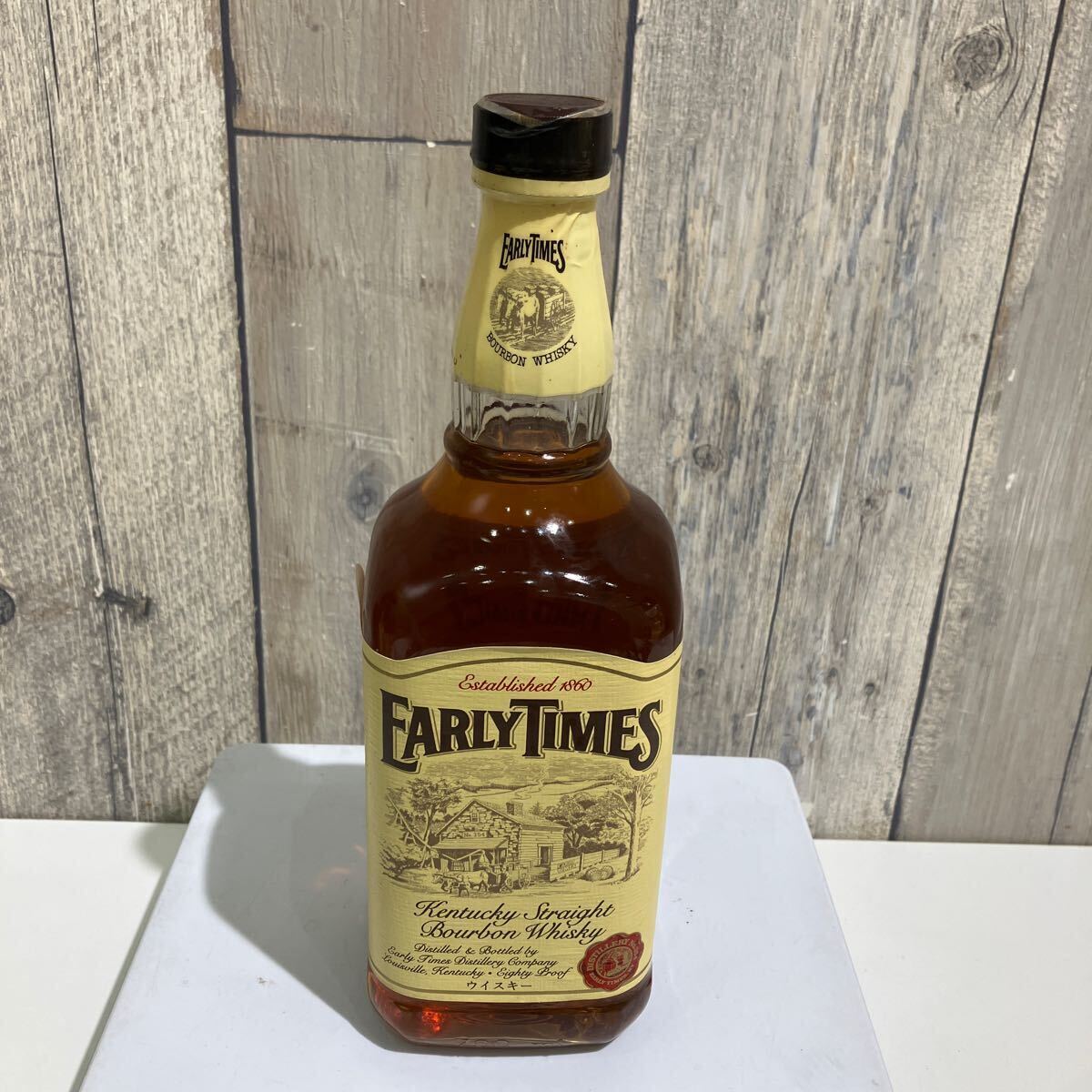 アーリータイムス（新品）イエロー3本ブラウン2本合計5本セットバーボン