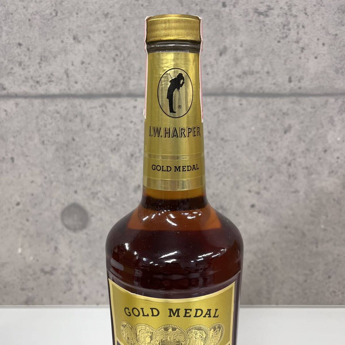 1円～☆古酒【未開栓】I.W.HARPER/アイダブリューハーパー12年