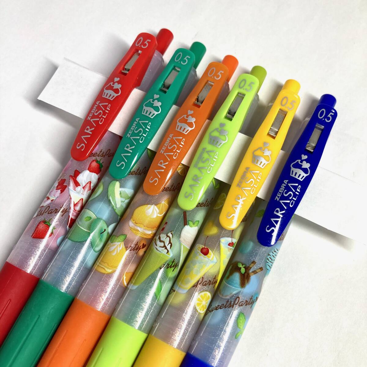 ゼブラ サラサクリップ ミスタードーナツ 14本セット 廃盤レア [ジェル