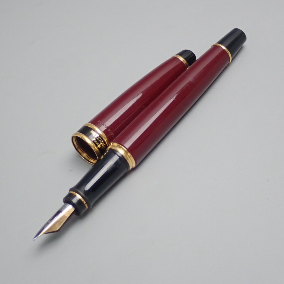 WATERMAN ウォーターマン 万年筆 F 細字 エキスパート