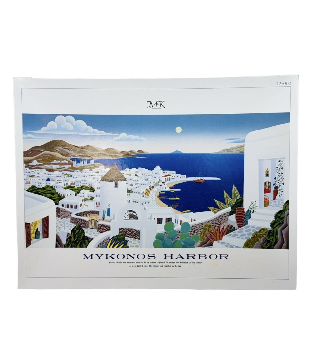 希少 ジグソーパズル トーマスマックナイト ミコノスハーバー 2000